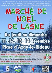 Marché de décembre à Lasne